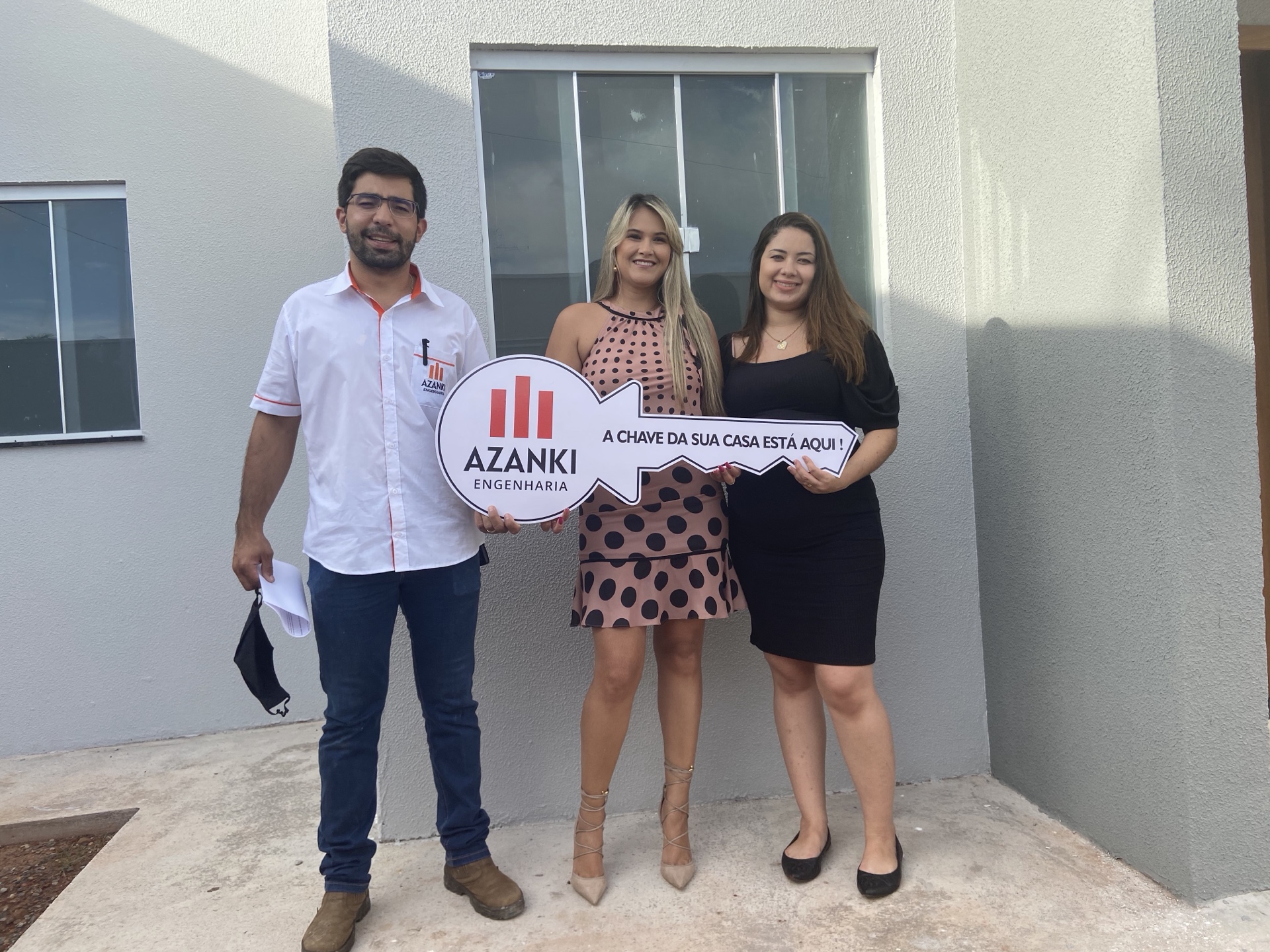 Obra entregue — Acabamento externo