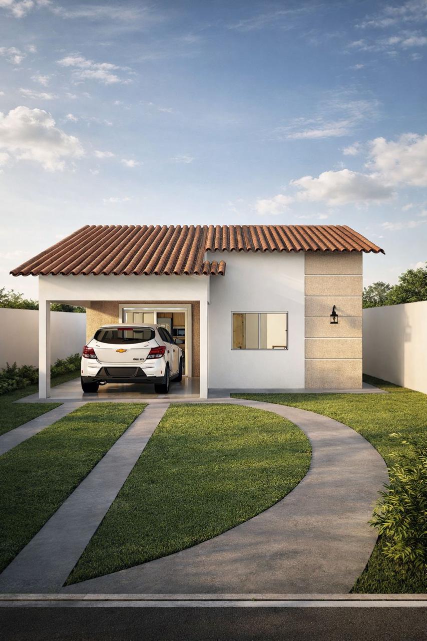 Casa na Planta — 3 Quartos com Suíte | Garagem 1 Carro